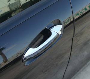 Performance Products® - Mercedes® Chrome Door Handle Top Edge Covers, Sedan, 2011-2014 (204)