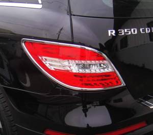 Performance Products® - Mercedes® Tail Light Ring Set, Chrome, 2011-2012 (251)