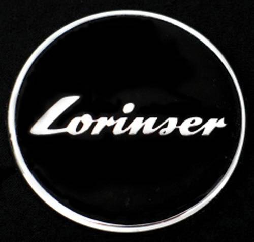 Performance Products® - Mercedes® Lorinser® Hood Badge, Black, 1954-2014