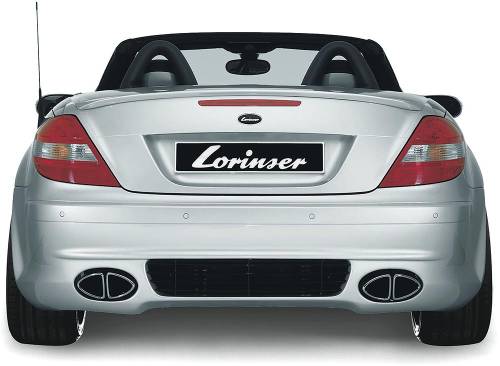 Performance Products® - Mercedes® Lorinser® Bumper Body Kit, Rear, 2006-2008 (171)