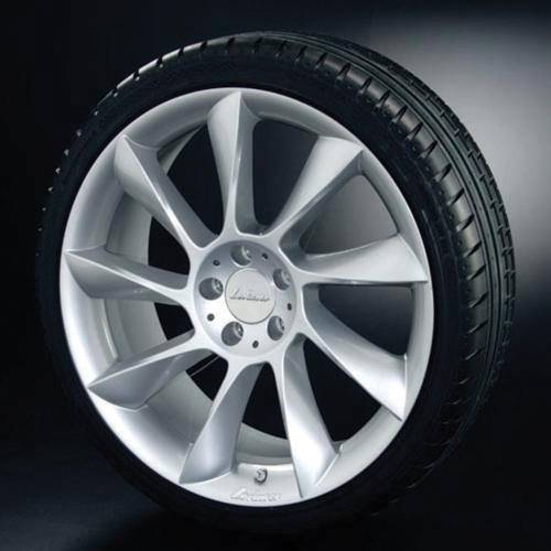 Performance Products® - Mercedes® Lorinser® Wheel, 1 Piece RS-8, Silver 20x10",  2006-2008