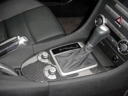 Performance Products® - Mercedes® Drink Holder, Silver Carbon Fiber, 2005-2007 (171)