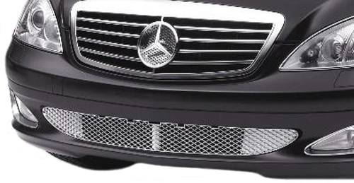 Performance Products® - Mercedes® Bumper Grille, Chrome, No Sport Or AMG Package, 2007-2009 (221)