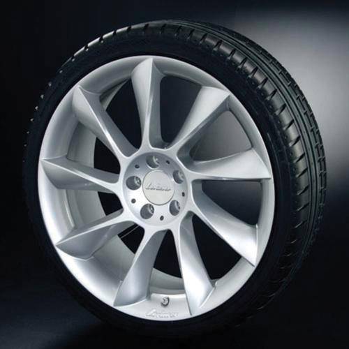 Performance Products® - Mercedes® Lorinser® RS-8, 1 Piece Wheel, Silver, 21 x 10, 2006-2008