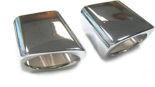 Performance Products® - Mercedes®  Exhaust Tips, Chrome, 2006-2008 (164)