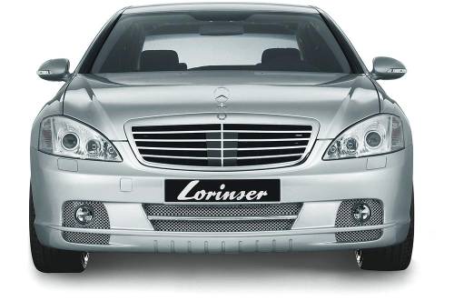 Performance Products® - Mercedes® Lorinser® Front Bumper With Lower Lip Spoiler, For Cars With Parktronic, 2007-2008 (221)