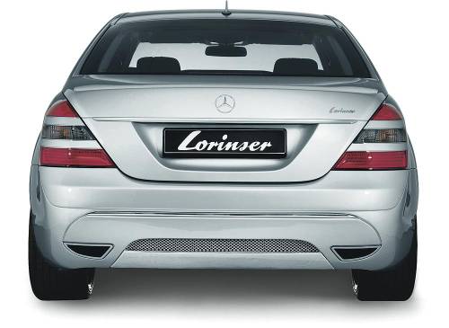 Performance Products® - Mercedes® Lorinser® Rear Bumper, Parktronic, 2007-2008 (221)
