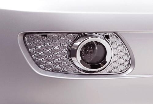 Performance Products® - Mercedes® Fog Light Surrounds, Chrome, Pair, 2006-2007 (164)