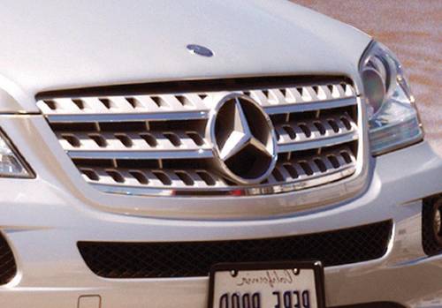 Performance Products® - Mercedes® Grille Strips, Chrome, 2006-2008 (164)