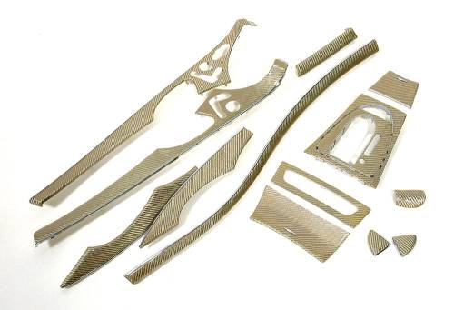 Performance Products® - Mercedes® Carbon Fiber Interior Upgrade Kit, Silver, 2003-2009 (211)