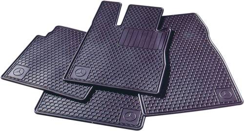 GENUINE MERCEDES - Mercedes® OEM Floor Mats, All-Season, 2-Piece, Black, 2005-2007 (171)