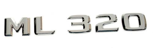 GENUINE MERCEDES - Mercedes® Deck Lid Emblem, "ML320" (163)