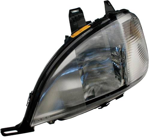 HELLA - Mercedes® Clear Halogen Headlight Assembly, Left, 1998-2001 (163)