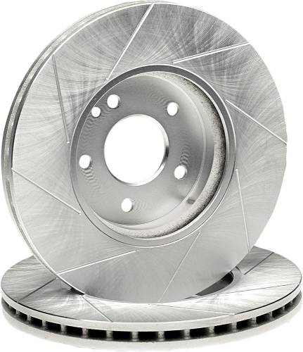 Performance Products® - Mercedes® Right Front Slotted Power Brake Rotor, 1998-2003 (163)