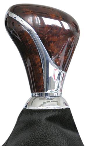 Performance Products® - Mercedes® Shift Knob, Prestige,Vanona Wood & Chrome, Automatic, 2005-2008 (171)