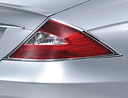 Performance Products® - Mercedes® Tail Light Rings, Chrome, 2006-2011 (219)
