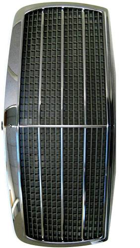 GENUINE MERCEDES - Mercedes® Hood Grille, Complete Assembly,1996-1999 (210)