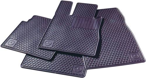 GENUINE MERCEDES - Mercedes® OEM Floor Mats, All-Season, 2-Piece, Black, 1998-2004 (170)