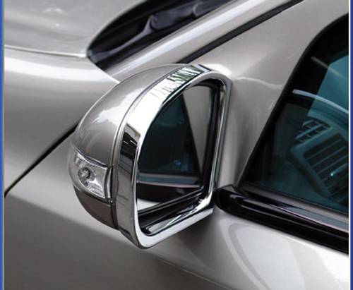 Performance Products® - Mercedes® Mirror Trim Rings, Chrome, Pair, 2000-2002 (220)