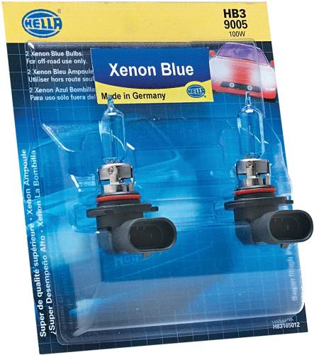 HELLA - Mercedes® Light Bulbs, Xenon Blue, 9004, 12V, 65/45W, 1954-2014