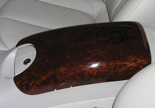 Performance Products® - Mercedes® Center Armrest Cover, Burlwood, 2003-2006 (209)