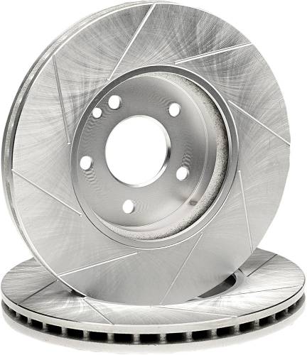 Performance Products® - Mercedes® Right Front Power Slotted Brake Rotor, 1999-2002 (202)