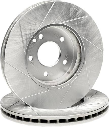 Performance Products® - Mercedes®Left Rear Brake Rotor,Power Slotted, 1994-1998 (202)