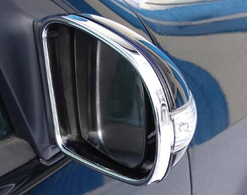 Performance Products® - Mercedes® Outside Mirror Trim Rings, Chrome, 2001-2007 (203)