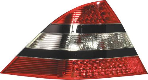 Performance Products® - Mercedes® Tail Light S-Class With Silver Insert,Pair, 2000-2006 (220)