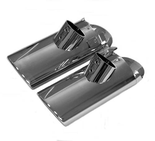 GENUINE MERCEDES - Mercedes® OEM Chrome Exhaust Tip, Right, 2001-2002 (220)