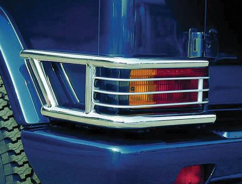 Performance Products® - Mercedes® Rear Tail Lamp Guard, Wrap Around Style, 2002-2012 (463)