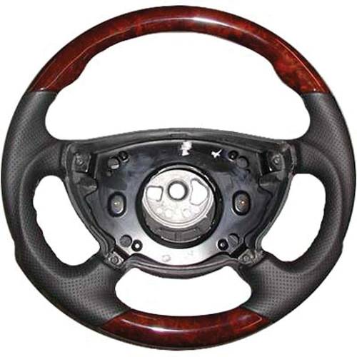 Performance Products® - Mercedes® Steering Wheel, Sports Style, Tiptronic, Birdseye & Anthracite Leather, E55 AMG, 2003-2006 (211)