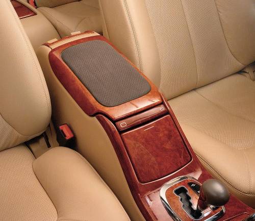 Performance Products® - Mercedes® Center Armrest Cover, Front, Burlwood/Alpaca, 2003-2006 (215)