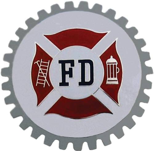 Performance Products® - Grille Badge, Fire Department, 1954-2019