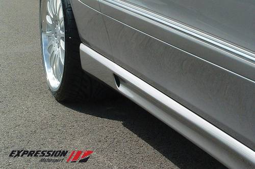 Performance Products® - Mercedes® Expression Side Skirts, EX CLK, DTM Style, 2003-2008 (209)