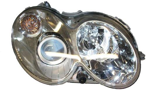 GENUINE MERCEDES - Mercedes® Headlights, Bi-Xenon, Right, 2003-2005 (209)