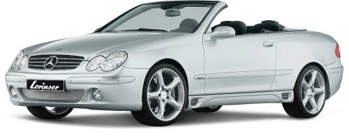 Performance Products® - Mercedes® Lorinser® Side Skirts,Body Kit, 2003-2008 (209)