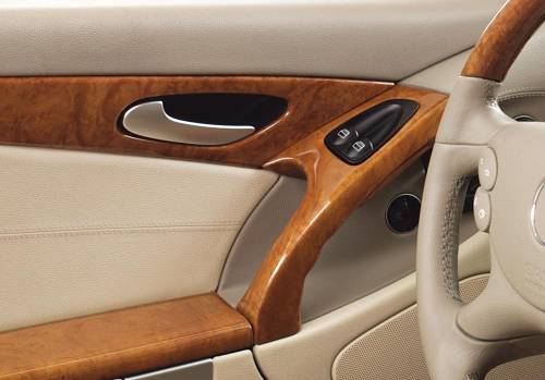 Performance Products® - Mercedes® Door Pull Closer Handles,Burlwood,Pair, 2003-2008 (230)