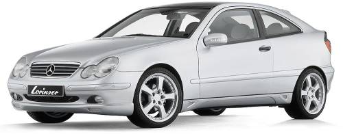 Performance Products® - Mercedes® Lorinser® Side Skirts,Pair,Coupe, 2002-2005 (203)