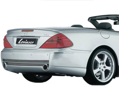 Performance Products® - Mercedes® Lorinser® F01 Rear Bumper,For Cars With Parktronic, 2003-2006 (230)