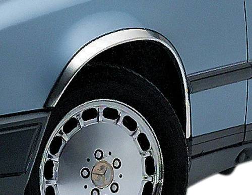 Performance Products® - Mercedes® Fender Trim, Chrome, 2000-2006 (220)