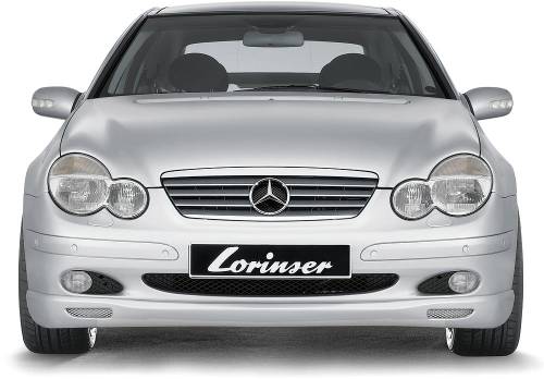 Performance Products® - Mercedes® Lorinser® DTM Front Spoiler Lip For Standard Bumper, 2002-2005 (203)