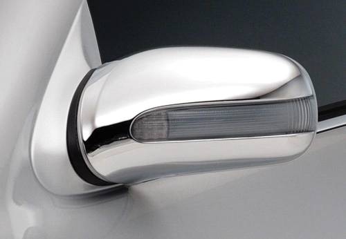 Performance Products® - Mercedes® Mirror Cover Set, Chrome, 2000-2002 (220)
