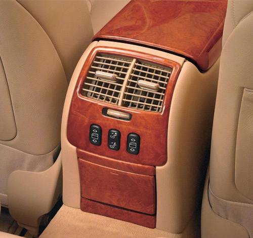 Performance Products® - Mercedes® Rear Air Vent Cover,Chestnut, 2000-2002 (215)