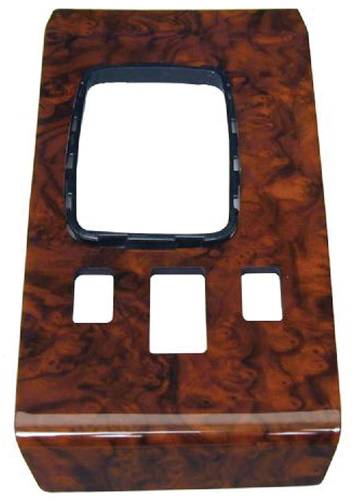 Performance Products® - Mercedes® Wood Panel,Burlwood,3-Hole Cut-Out,Special Order Item, 1973-1974 (107)