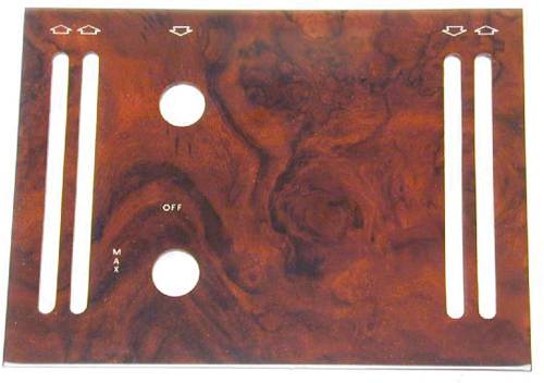 Performance Products® - Mercedes® Wood Air Conditioning Panel,Burlwood, 1975-1977 (107)
