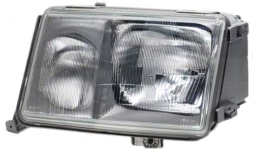 GENUINE MERCEDES - Mercedes® OEM Headlight Assembly,Left, 1992-1993 (124)