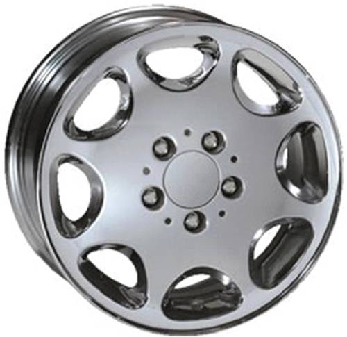 Performance Products® - Mercedes® Chrome Wheel, 15" x 6.5", ET37, Eight-Hole, 1994-1995