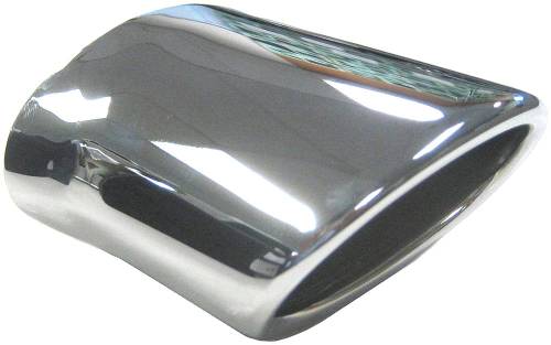 Performance Products® - Mercedes® Oval Exhaust Tip, Chrome, 1998-2004 (170)