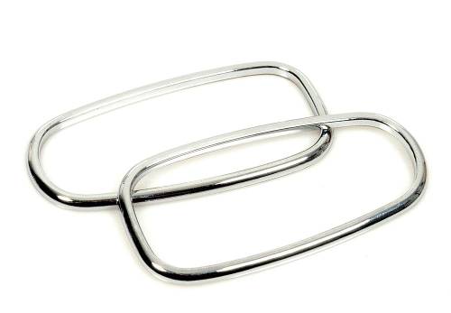 Performance Products® - Mercedes® Side Light Rings, Chrome, 1998-1999 (170)
